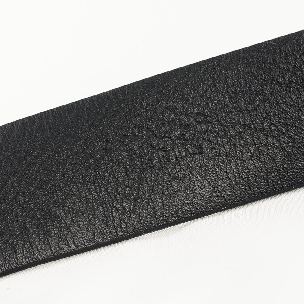 Chanel Black Leather CC Woven-Chain Belt - Picture 4 of 5
